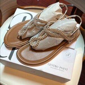 Women's Bohemian Rose Gold Sandals